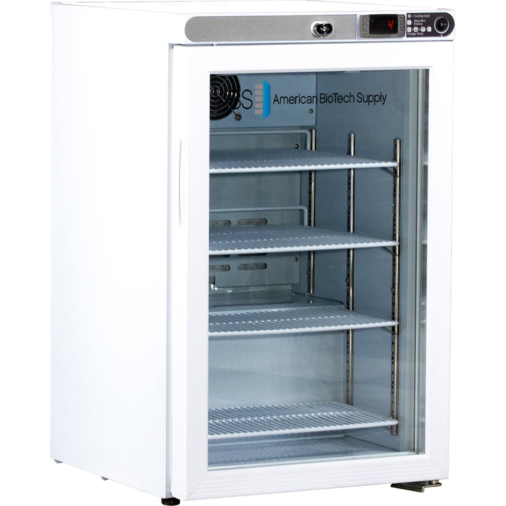 American BioTech Supply - Laboratory Refrigerators and Freezers Type: Laboratory Refrigerator Volume Capacity: 2.5 Cu. Ft. - All Tool & Supply