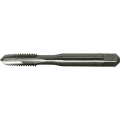 Greenfield Threading - M12x1.25 Metric Class 6H 3-Flute Bright Finish High Speed Steel Spiral Point Tap - Exact Industrial Supply