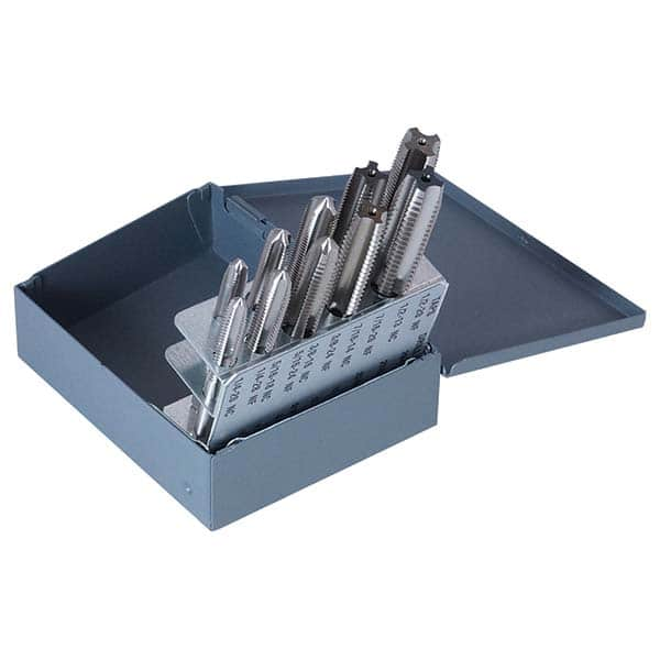 Greenfield Threading - Tap & Drill Sets Minimum Tap Thread Size (Inch): #6-32 Maximum Tap Thread Size (Inch): 1/2-13 - All Tool & Supply