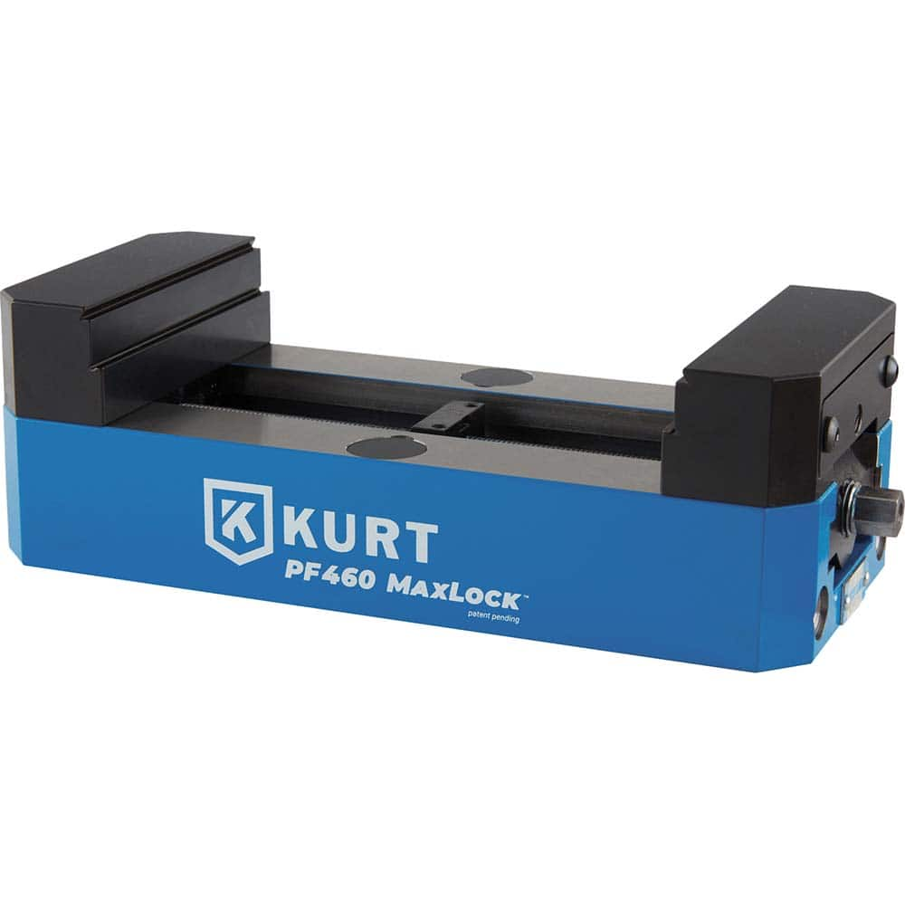 Kurt - Modular Vises & Components; System Compatibility: 5 Axis Workholding Systems ; Product Type: Dovetail Vise ; Jaw Width (Inch): 4 ; Jaw Width (Decimal Inch): 4 ; Jaw Height (Inch): 1-1/4 ; Jaw Height (Decimal Inch): 1.2500 - Exact Industrial Supply