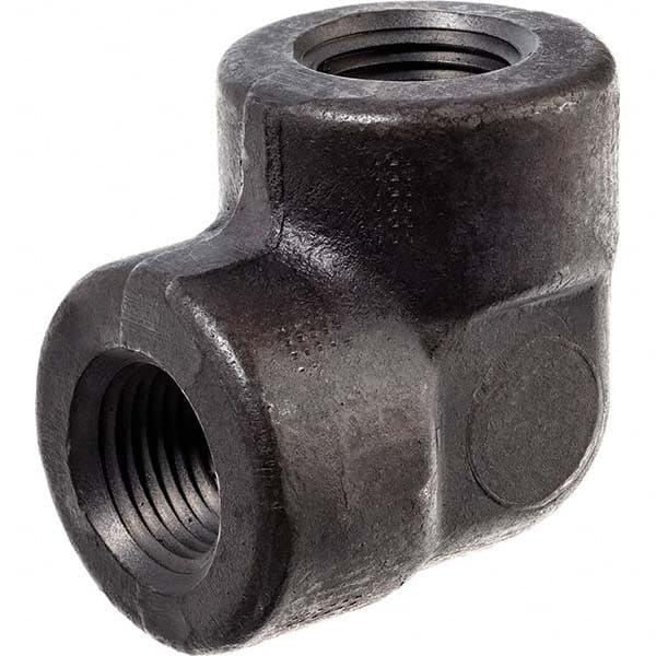 USA Sealing - Black Pipe Fittings Type: 90 Degree Elbow Fitting Size: 3/8 (Inch) - All Tool & Supply