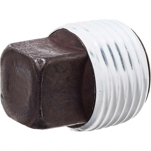 USA Sealing - Black Pipe Fittings Type: Square Plug Fitting Size: 1 (Inch) - All Tool & Supply