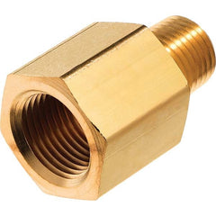 USA Sealing - 3/4 x 3/8" Brass Pipe Reducing Adapter - All Tool & Supply