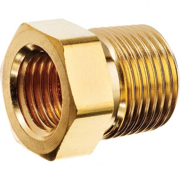 USA Sealing - 1/4 x 1/8" Brass Pipe Hex Bushing - All Tool & Supply