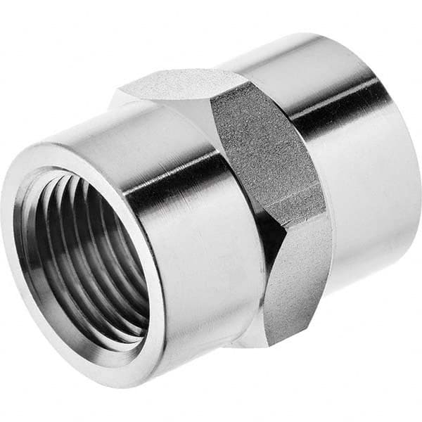 USA Sealing - 3/4" Galvanized Steel Pipe Hex Coupling - All Tool & Supply