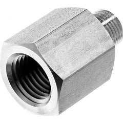 USA Sealing - 3/8 x 1/8" Galvanized Steel Pipe Reducing Adapter - All Tool & Supply