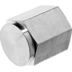 USA Sealing - 1/2" 316 Stainless Steel Pipe Hex Cap - All Tool & Supply