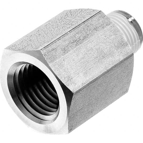 USA Sealing - 3/4 x 3/8" Galvanized Steel Pipe Reducing Adapter - All Tool & Supply