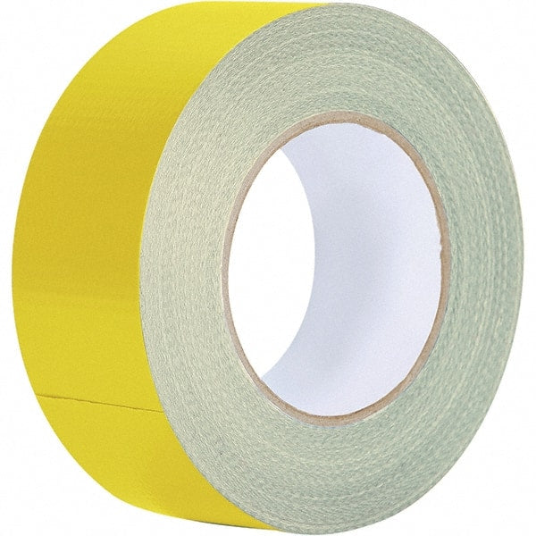 Value Collection - 60 Yd x 2" x 8.7 mil Yellow Polyethylene Cloth Duct Tape - All Tool & Supply