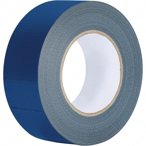 Value Collection - 60 Yd x 2" x 8.7 mil Blue Polyethylene Cloth Duct Tape - All Tool & Supply