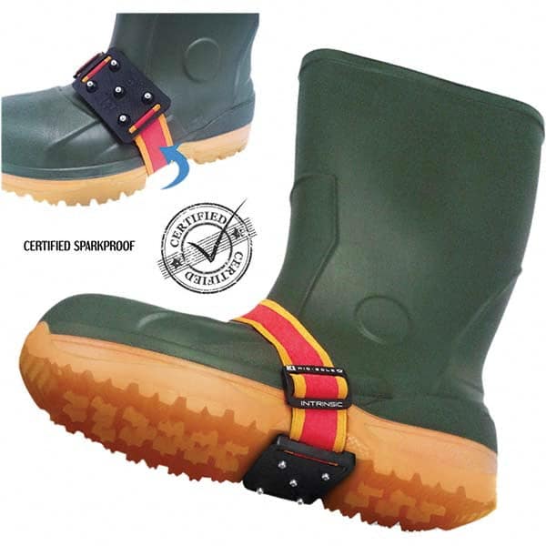 Geroline - Ice Traction Footwear Footwear Style: Strap-On Cleat Traction Type: Steel Studs - All Tool & Supply