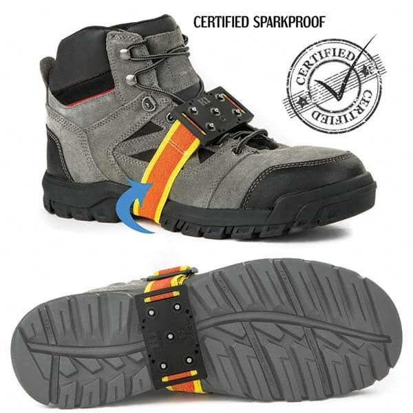 Geroline - Ice Traction Footwear Footwear Style: Strap-On Cleat Traction Type: Steel Studs - All Tool & Supply