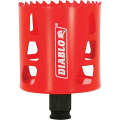 Freud - 2-1/2" Diam, 2-3/8" Cutting Depth, Hole Saw - Bi-Metal Saw, Toothed Edge - All Tool & Supply