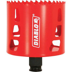 Freud - 3" Diam, 2-3/8" Cutting Depth, Hole Saw - Bi-Metal Saw, Toothed Edge - All Tool & Supply