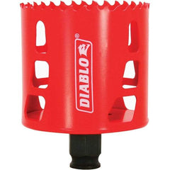 Freud - 2-3/4" Diam, 2-3/8" Cutting Depth, Hole Saw - Bi-Metal Saw, Toothed Edge - All Tool & Supply