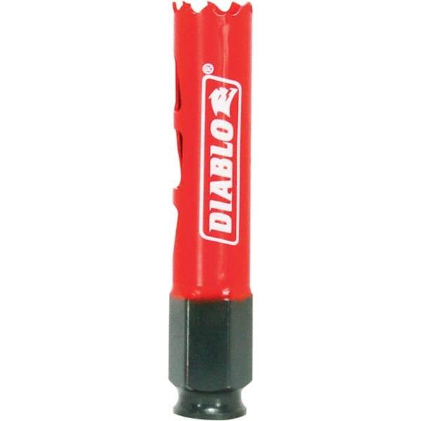 Freud - 3/4" Diam, 2-3/8" Cutting Depth, Hole Saw - Bi-Metal Saw, Toothed Edge - All Tool & Supply