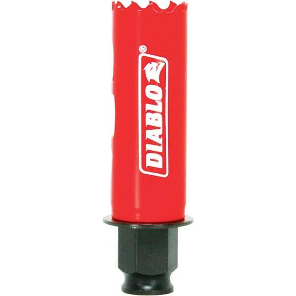 Freud - 1" Diam, 2-3/8" Cutting Depth, Hole Saw - Bi-Metal Saw, Toothed Edge - All Tool & Supply