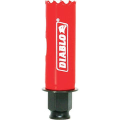 Freud - 1" Diam, 2-3/8" Cutting Depth, Hole Saw - Bi-Metal Saw, Toothed Edge - All Tool & Supply