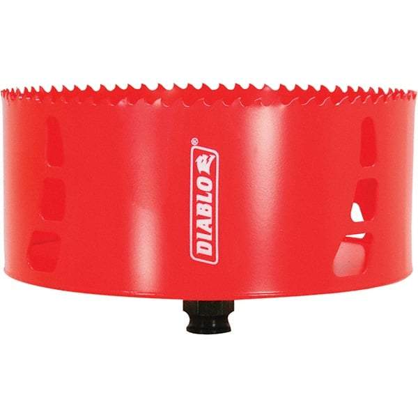 Freud - 6" Diam, 2-3/8" Cutting Depth, Hole Saw - Carbide-Tipped Saw, Toothed Edge - All Tool & Supply