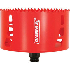 Freud - 4-3/4" Diam, 2-3/8" Cutting Depth, Hole Saw - Carbide-Tipped Saw, Toothed Edge - All Tool & Supply