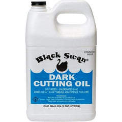 Black Swan - Pipe Cutting & Threading Oil Type: Dark Cutting Oil Container Type: Jug - All Tool & Supply