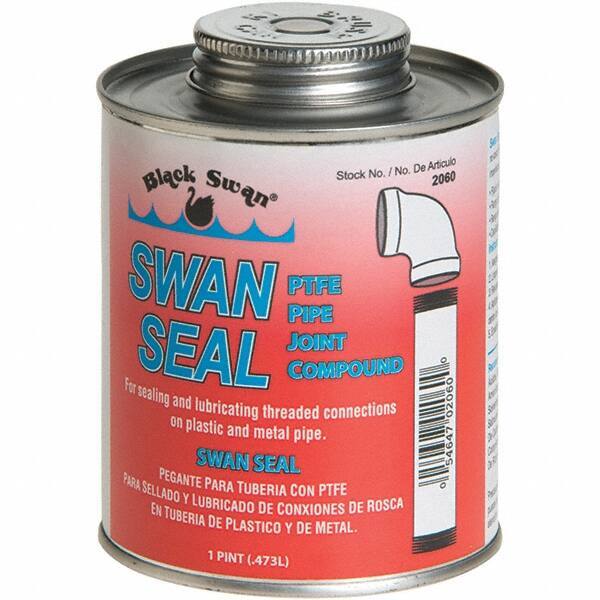 Black Swan - Threaded Pipe Sealants Container Type: Can Container Size: 1 Pt. - All Tool & Supply