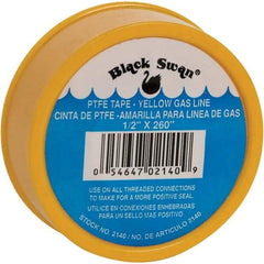 Black Swan - Pipe Sealing Tape Pipe Repair Tape Type: Gas Pipe Repair Tape Width (Inch): 1/2 - All Tool & Supply