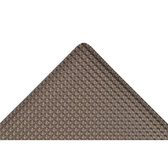 Anti-Fatigue Mat:  60.0000″ Length,  36.0000″ Wide,  1/2″ Thick,  Vinyl,  Beveled Edge,  Heavy Duty Bubbled,  Black,  Dry