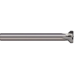 Micro 100 - Thread Relief Cutters; Material: Brazed Solid Carbide ; Cutting Diameter (Inch): 3/4 ; Shank Diameter (Inch): 3/8 ; Flat Width (Decimal Inch): 0.1250 ; Overall Length (Inch): 2-3/4 - Exact Industrial Supply