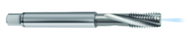 M4x0.70 6H 3-Flute Carbide Semi-Bottoming 15 degree Spiral Flute Tap-Bright - All Tool & Supply