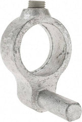 Kee - 1" Pipe, Malleable Iron Gate Hinge Fitting - Galvanized Finish - All Tool & Supply