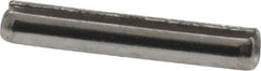 Made in USA - 1/8" Diam x 3/4" Long Slotted Spring Pin - Grade 18-8 Stainless Steel - All Tool & Supply