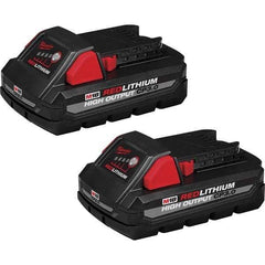 Milwaukee Tool - Power Tool Batteries Voltage: 18.00 Battery Chemistry: Lithium-Ion - All Tool & Supply