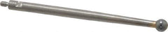 TESA Brown & Sharpe - 3mm Ball Diam, Carbide, Ball Test Indicator Contact Point - 1-7/16" Contact Point Length, Use with Brown & Sharpe BesTest 599 Series - All Tool & Supply