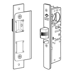 Deadbolts; Type: Deadlatch; Key Type: Keyless; Lock Type: Keyless; Mount Type: Surface; Material: Aluminum; Minimum Door Thickness: 1.125 in; Maximum Door Thickness: 4.625 in; Minimum Order Quantity: Aluminum; Material: Aluminum; For Use With: Adams Rite