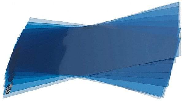 Precision Brand - 10 Piece, 5" Wide x 20" Long Plastic Shim Stock Sheet - Blue - All Tool & Supply