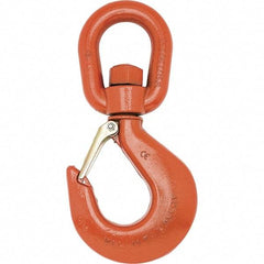 Campbell - Swivel Hoist Hooks Hook Size: #11 Load Limit (Ton): 11.00 - All Tool & Supply