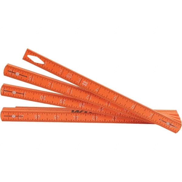 Wiha - Folding Rules Overall Length (Feet): 6.50 Graduation (Inch): 1/16 - All Tool & Supply