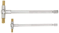 TESA Brown & Sharpe - 5/16 to 1/2 Inch, 4.37 Inch Overall Length, Telescoping Gage - Satin Chrome Finish - All Tool & Supply