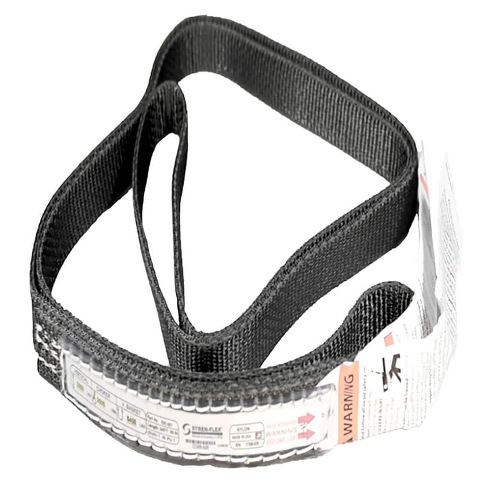 Slings & Tiedowns (Load-Rated); Sling Type: Endless; Length (Feet): 12; Vertical Capacity (Lb.): 12400; Choker Capacity (Lb.): 9920; Width (Inch): 4; Basket Capacity (Lb.): 24800; Eye Type: No Eye; Sling Material: Nylon; Sling Width: 4 in; Number Of Plies