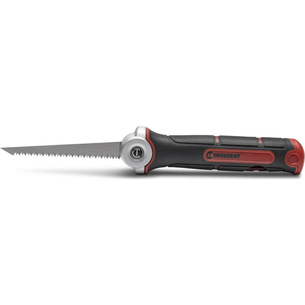 Hacksaws; Fractional Blade Lengths: 5; Applications: Tubing; Masonry; PVC; Teeth Per Inch: 7; Handle Length: 4 in; Features: Folding; Blade Material: Steel; Handle Material: Bi Material Handle; Overall Length (Inch): 9.00; Applicable Material: Tubing; Mas