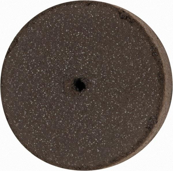 Cratex - 1" Diam x 1/16" Hole x 1/4" Thick, Surface Grinding Wheel - Silicon Carbide, Medium Grade, 25,000 Max RPM, Rubber Bond, No Recess - All Tool & Supply