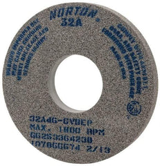 Norton - 14" Diam x 5" Hole x 1-1/2" Thick, G Hardness, 46 Grit Surface Grinding Wheel - Aluminum Oxide, Type 1, Coarse Grade, 1,800 Max RPM, Vitrified Bond, No Recess - All Tool & Supply