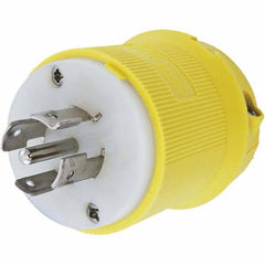 Hubbell Wiring Device-Kellems - 3-Phase Wye 120/208 VAC 20A NEMA L21-20P Marine Twist Lock Plug - All Tool & Supply