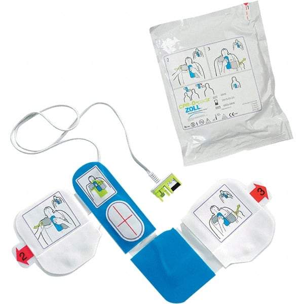 Zoll - Defibrillator (AED) Accessories Type: Adult CPR Pad Compatible AED: Zoll AED Plus - All Tool & Supply