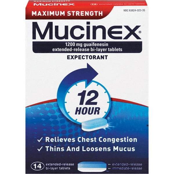 Mucinex - Medi-First Pain Relief Tablets - Cold & Allergy Relief - All Tool & Supply