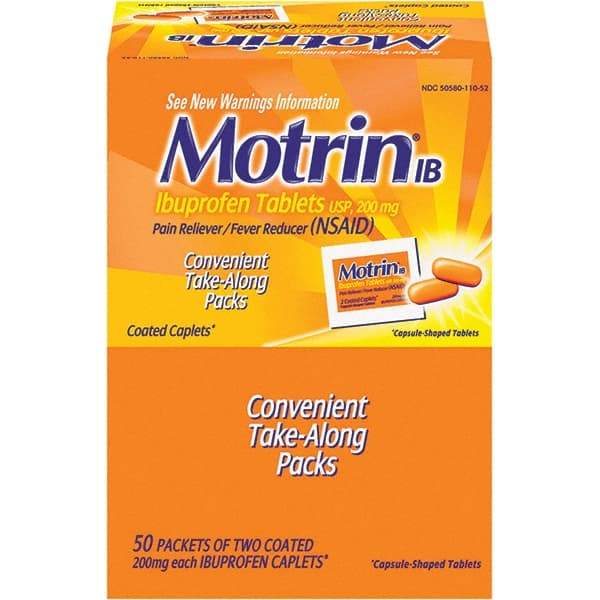 Motrin IB - Motrin IB Tablets - Headache & Pain Relief - All Tool & Supply