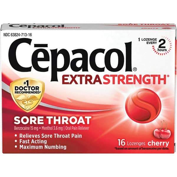 Cepacol - Cherry Flavor Cough Drop Lozenges - Sore Throat Relief - All Tool & Supply