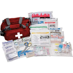 Pac-Kit - 112 Piece, 2 Person, Multipurpose/Auto/Travel First Aid Kit - 14-1/2" Wide x 10" Deep x 10-1/2" High, Nylon Bag - All Tool & Supply