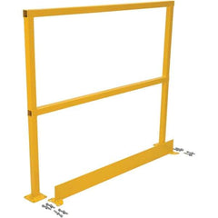 Vestil - 4" Long x 42" High, Steel Square Handrails - All Tool & Supply